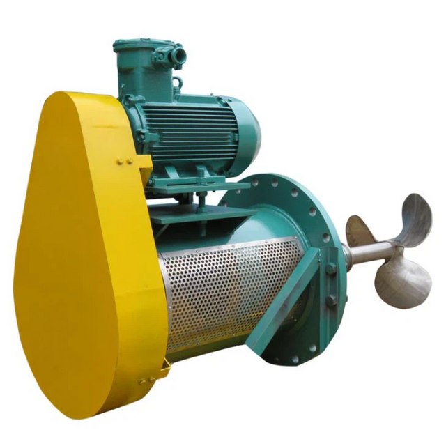 Agitador de entrada lateral para tanques de almacenamiento