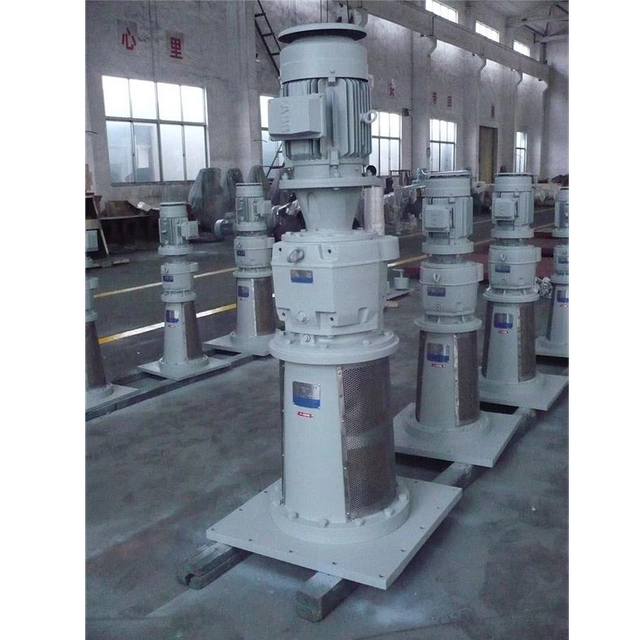 Tratamiento de aguas residuales con mezclador de entrada superior de control preciso