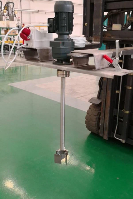 Mezclador para agitador mezclador miniatura de tanque IBC