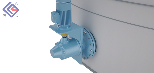 Mezclador de entrada lateral de 1,1 kw 280 rpm Revuelva la mezcla de residuos y agua